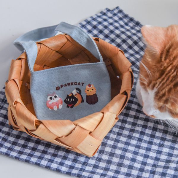 【喵喵甜點派】貓樂園IP品牌飲料杯套 