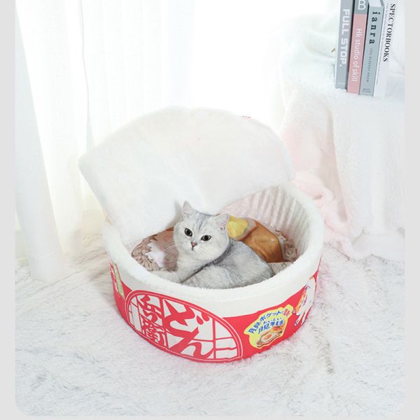 【來碗喵泡麵】日式泡麵貓窩 