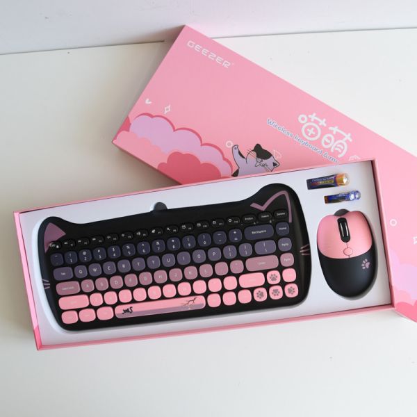 【上班族的小確幸】貓咪鍵盤滑鼠組 共四款 成本552