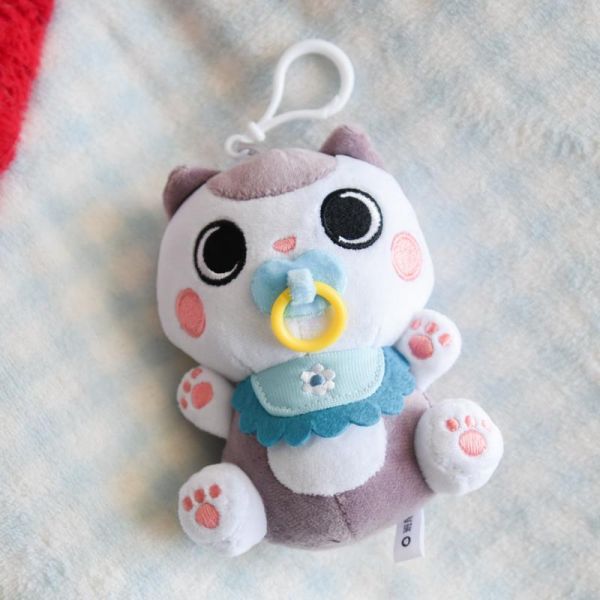 新品優惠82折起【帕克與他的小夥伴】ParkCat原創IP玩偶娃娃-寶寶系列 鑰匙圈 