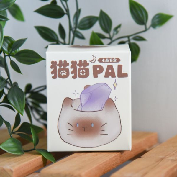 【專屬你的開運水晶】貓貓水晶原礦盲盒 