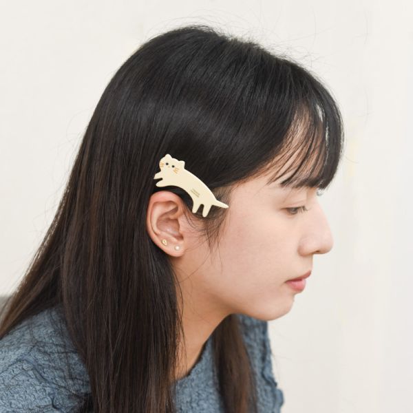 【一夾就萌翻天】高質感甜美貓咪髮夾 
