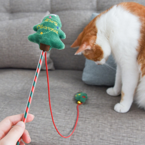 【主子聖誕禮物】聖誕限定逗貓棒 *全館滿額隨機送一支* 聖誕限定送完為止 