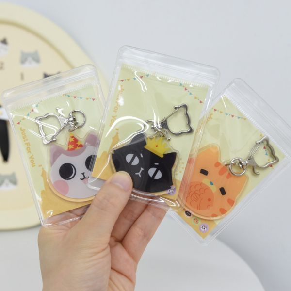 【帕克與他的小夥伴】ParkCat貓樂園原創IP壓克力鑰匙圈 