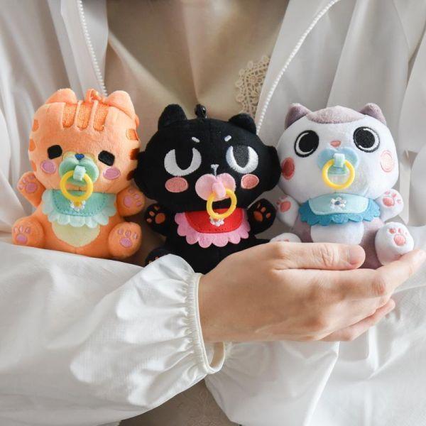 【帕克與他的小夥伴】ParkCat原創IP玩偶娃娃-寶寶系列 鑰匙圈 *全館滿額直接送3隻* 