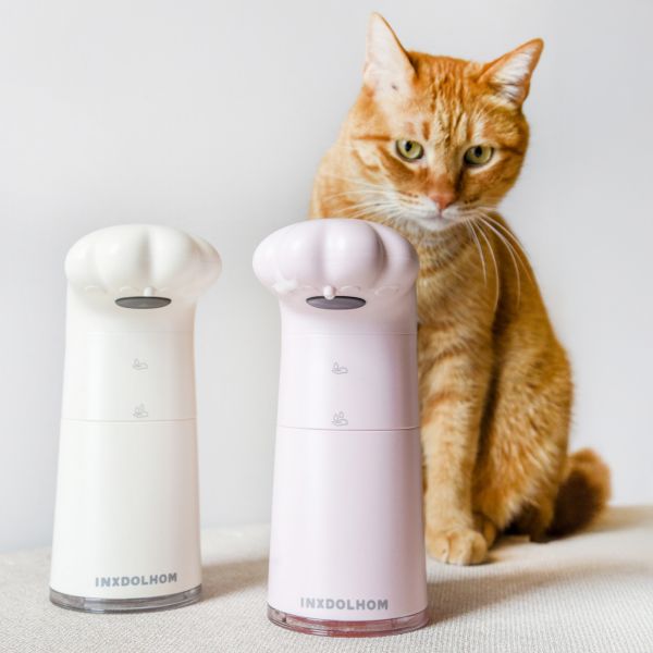 【洗手也有儀式感】貓掌自動感應洗手機 