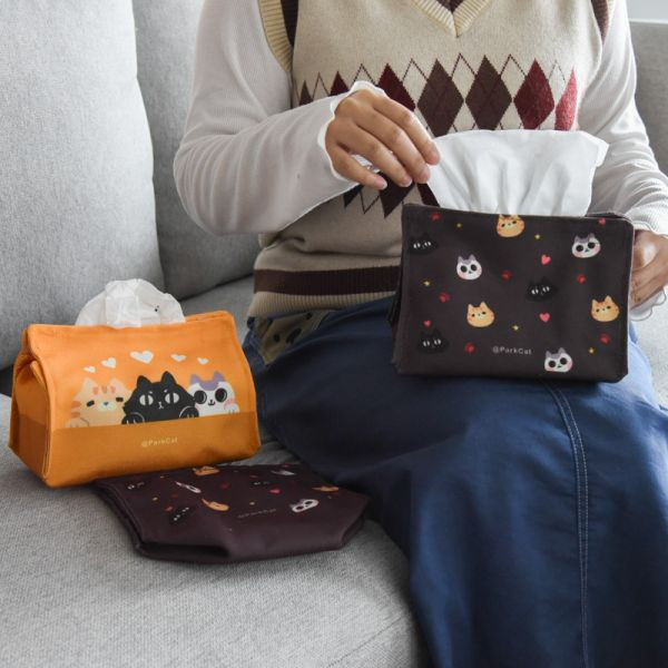 【把衛生紙變可愛】ParkCat貓樂園原創紙巾套 衛生紙套 共兩款 