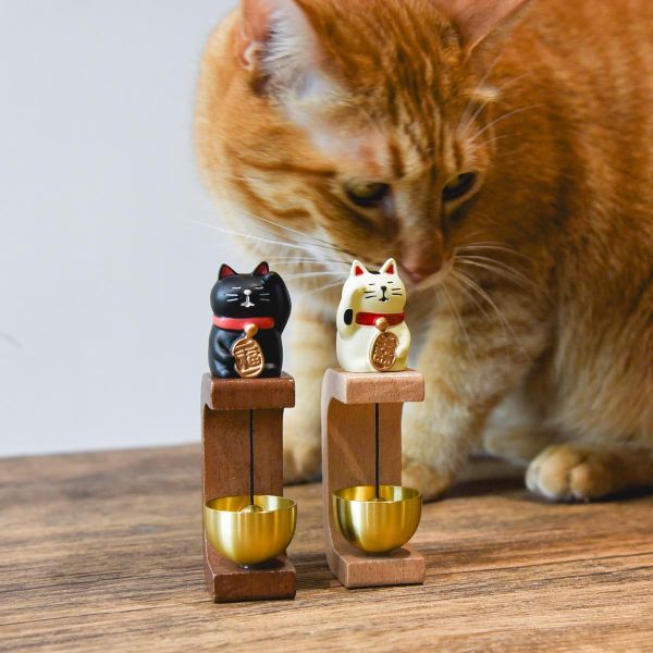 【招財貓來敲門】招財貓磁吸門鈴 