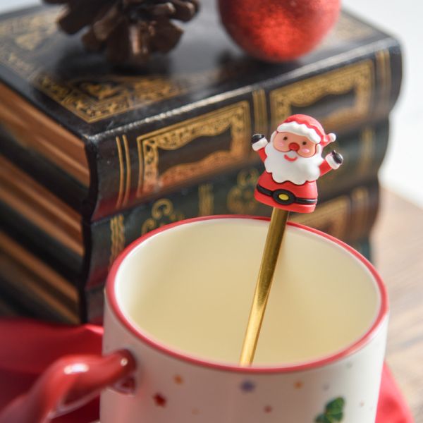 *極限量售完不補【聖誕限定】聖誕公仔叉勺組 