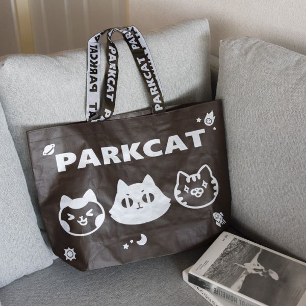 【帕克與他的小夥伴】ParkCat原創插畫環保購物袋 
