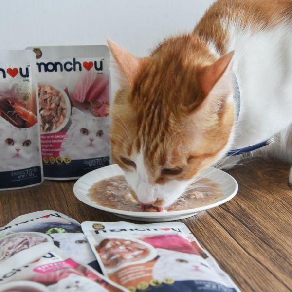 萌啾-真肉煲 貓餐包 