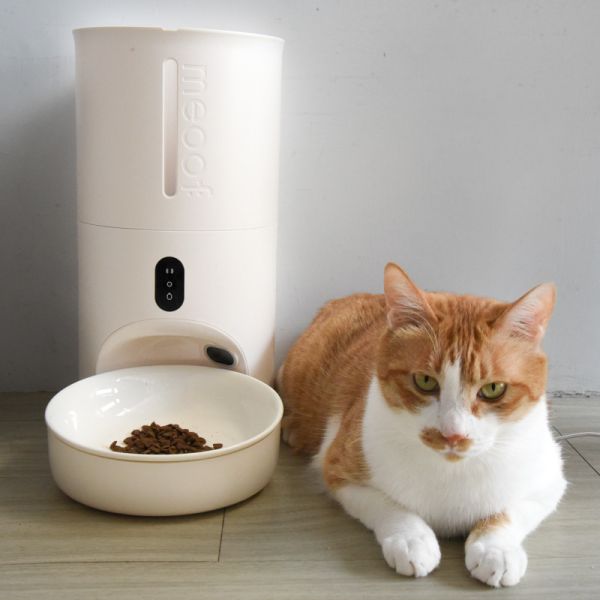 *82折 現折765!!【主子的吃播神器】meoof蛋捲餵食器 視訊版 自動餵食機 