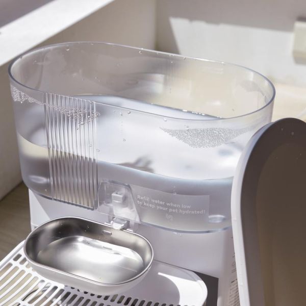 【主子從此愛上喝水】3.5L淨污分離智慧寵物飲水機 