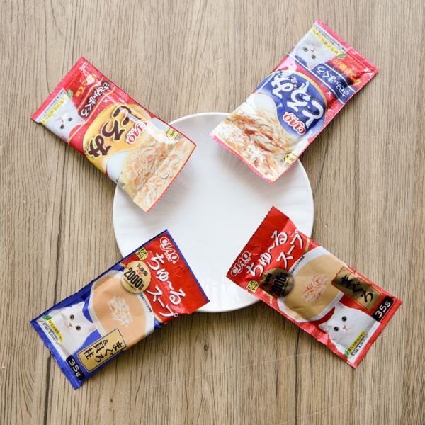 【貓的愛的那一串】CIAO四連串湯包 