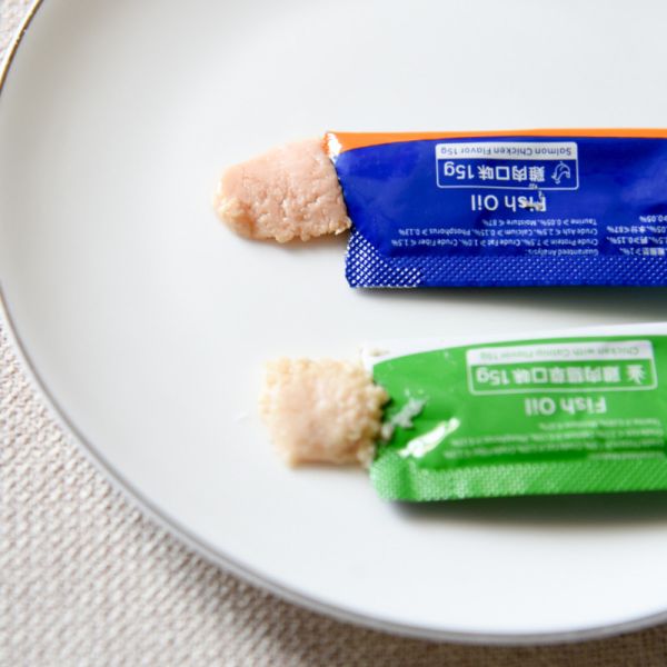 Drink me! 元氣Plus 黃金魚油貓肉泥 