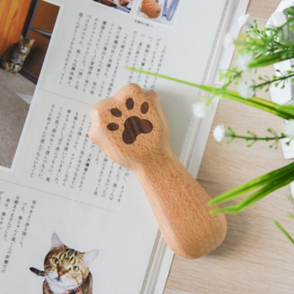 【美觀又實用】手工實木貓掌開瓶器 冰箱貼 