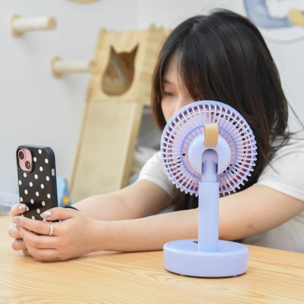 【夏日降溫神器】桌面靜音風扇 共三色 小編私心大推!! 