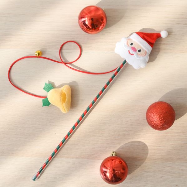 【主子聖誕禮物】聖誕限定逗貓棒 *全館滿額隨機送一支* 聖誕限定送完為止 