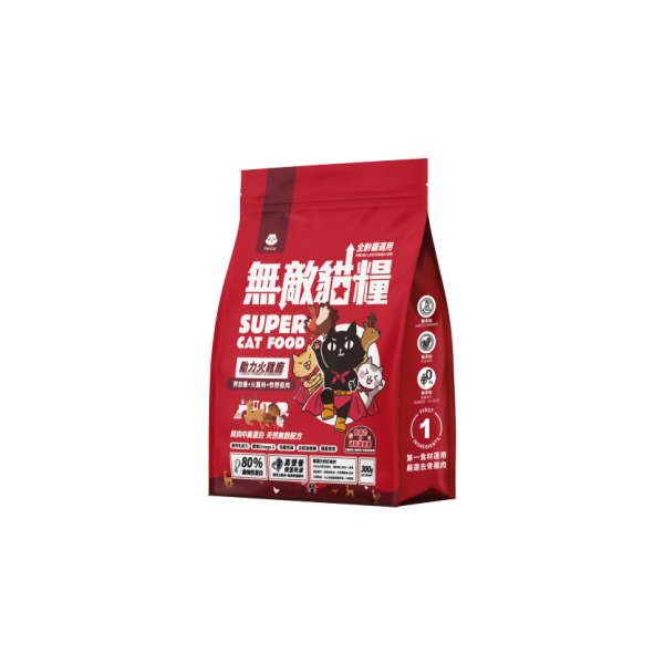無敵貓糧-動力火雞鹿300g 