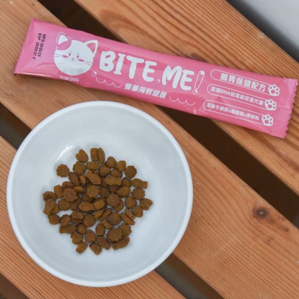 新品特惠【邊吃邊潔牙】咬一口貓咪潔牙小餅乾20g  零食 
