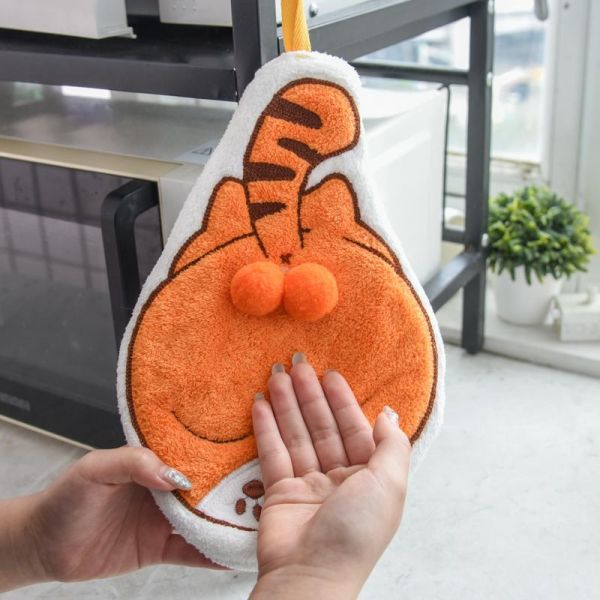 【搞怪又療癒】貓蛋蛋擦手巾 