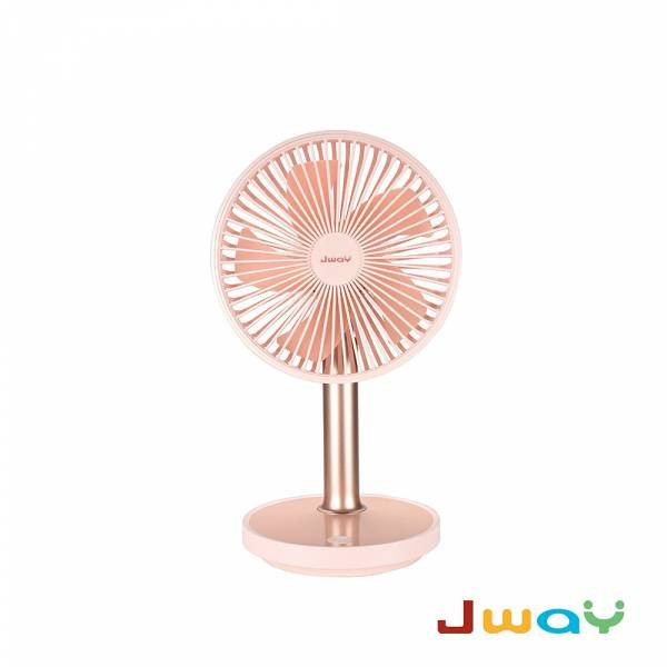 JWAY 七吋自然風USB長效桌立扇 小風扇