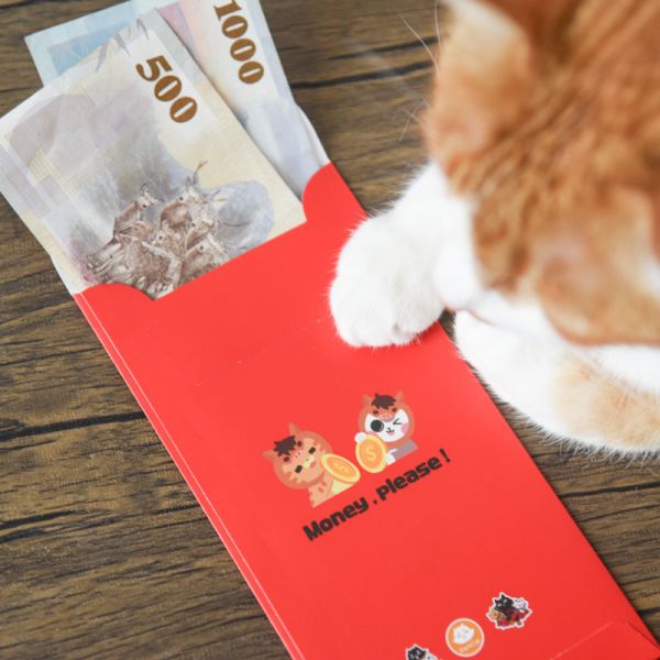 【馬上暴富】貓樂園原創IP馬年紅包袋 六入組 