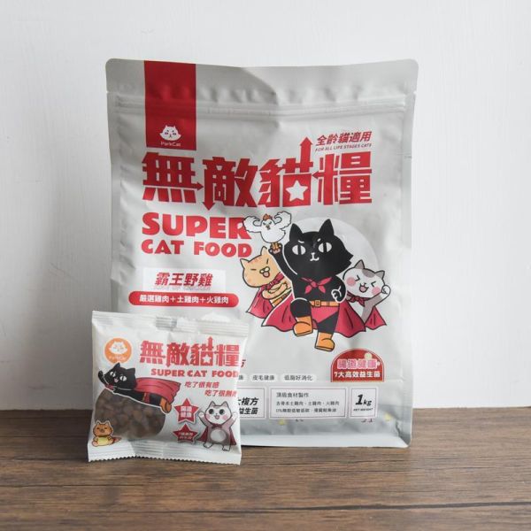 ParkCat 無敵貓糧 霸王野雞 試吃包 30gx3入 