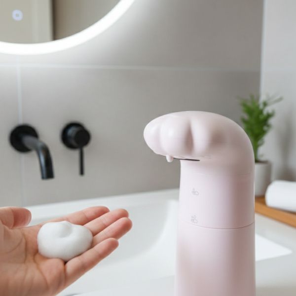 【洗手也有儀式感】貓掌自動感應洗手機 