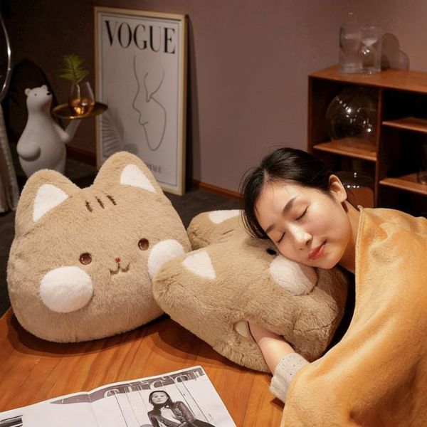 【午睡陪伴喵】萌貓三合一抱枕毯 