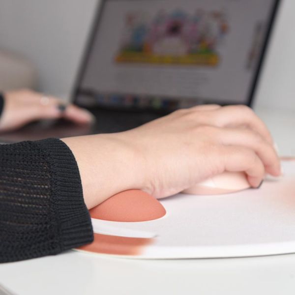 【手腕充滿多巴胺】可愛貓肚護腕滑鼠墊 (隨時可能斷貨要買要快!!) 