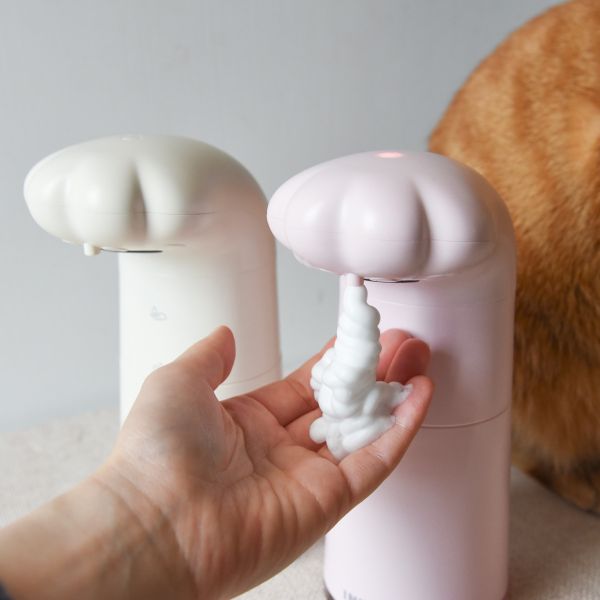 【洗手也有儀式感】貓掌自動感應洗手機 