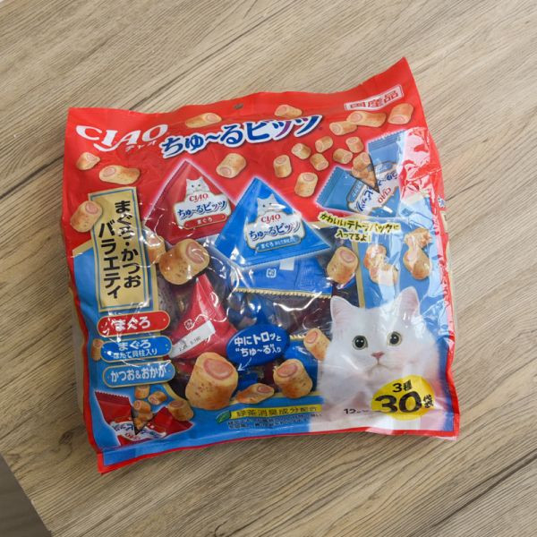 *活動贈品*【吃不膩的肉泥捲】30入CIAO夾心肉泥捲 