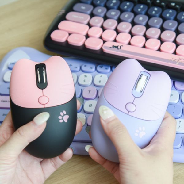 【上班族的小確幸】貓咪鍵盤滑鼠組 共四款 成本552