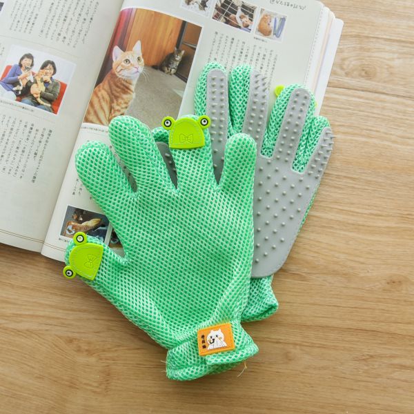 【除廢毛神器】升級版擼毛手套(貓狗通用) 