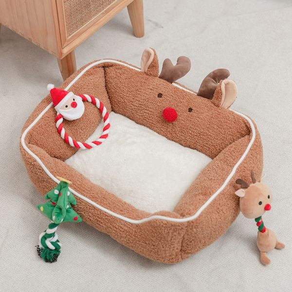 【聖誕限定】聖誕寵物貓窩 