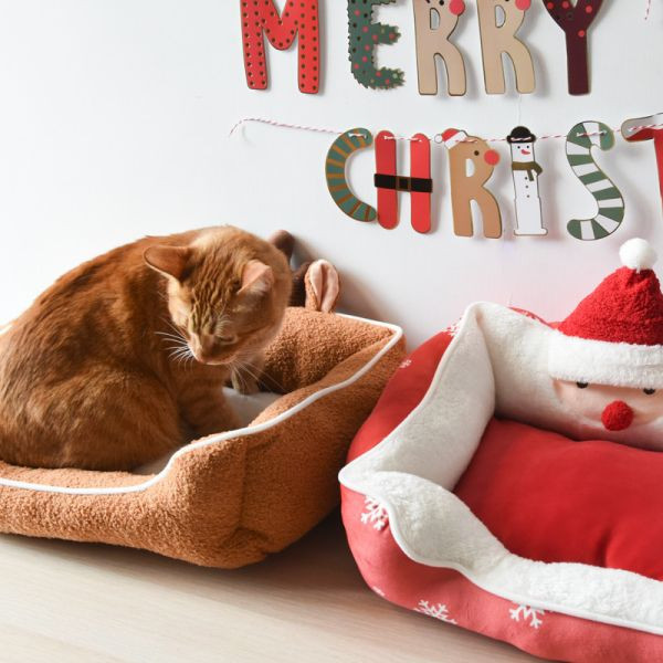 【聖誕限定】聖誕寵物貓窩 