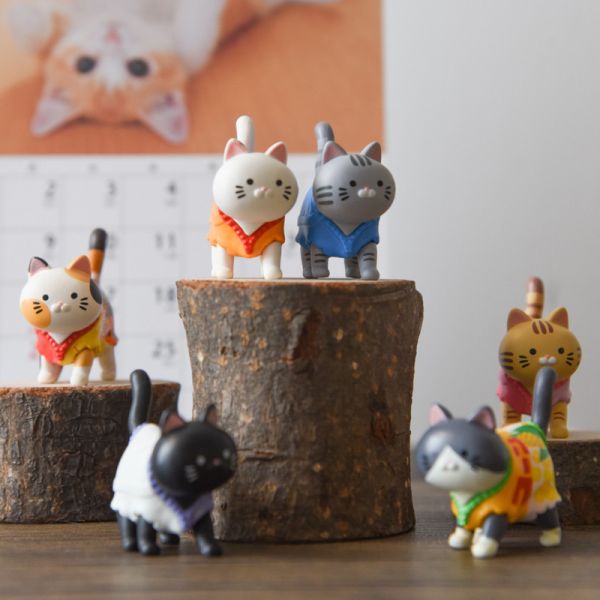 【蹓躂蹓躂】散步餅乾貓咪公仔盲盒 *滿額隨機送1盒* 