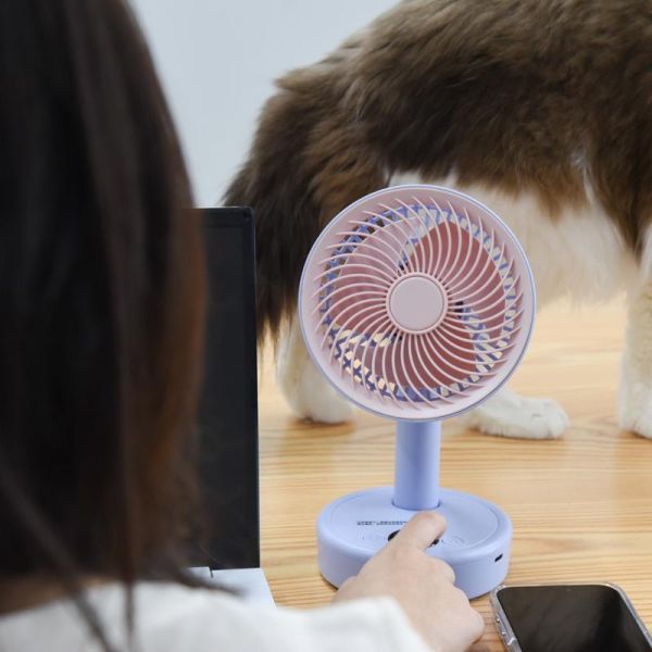 【夏日降溫神器】桌面靜音風扇 共三色 小編私心大推!! 