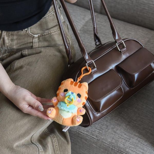 新品優惠82折起【帕克與他的小夥伴】ParkCat原創IP玩偶娃娃-寶寶系列 鑰匙圈 