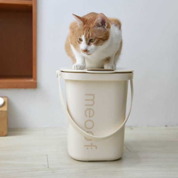 【活動贈品】meoof真空脆脆桶 飼料桶 