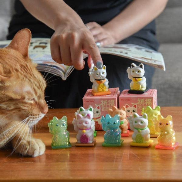 【貓奴必收藏】祈福招財貓公仔盲盒 *全館滿額隨機送一盒* 