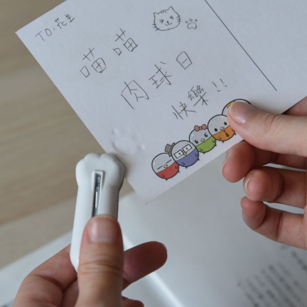 【萌趣好幫手】日本貓掌晾衣夾子 六入裝 會有貓掌印喔 