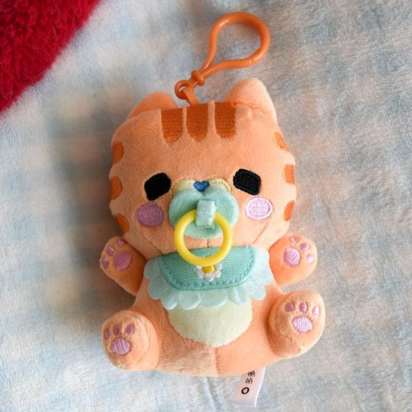 新品優惠82折起【帕克與他的小夥伴】ParkCat原創IP玩偶娃娃-寶寶系列 鑰匙圈 