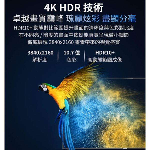 【聊聊再折】Hikers 惠科 65吋 4K QLED 智慧語音顯示器 H65QFZG Hikers, 惠科, 65吋 4K QLED 智慧語音顯示器 ,H65QFZG