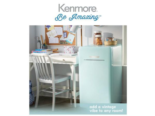 【聊聊再折】Kenmore 楷模 130公升復古右開單門冰箱 99098薄荷綠 Kenmore 楷模 130公升復古右開單門冰箱 99098薄荷綠