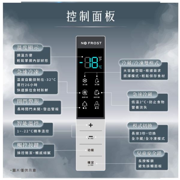 【下單9折+聊聊再折】禾聯 HERAN 383公升變頻直立式冷凍櫃 HFZ-B3862FV 請輸入9折碼A100 禾聯 HERAN 383公升變頻直立式冷凍櫃 HFZ-B3862FV