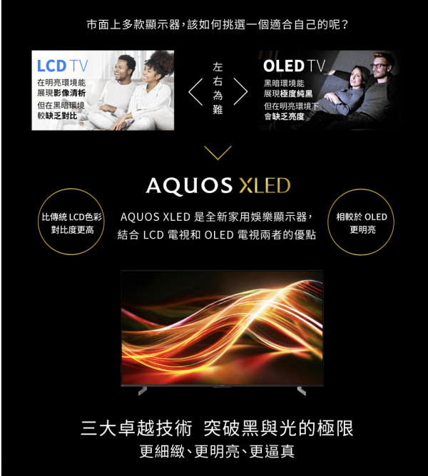 【聊聊再折】夏普 SHARP 85型 AQUOS QLED 4K UHD Google TV聯網顯示器 4T-C85HU8500X 【聊聊再折】夏普 SHARP 85型 AQUOS QLED 4K UHD Google TV聯網顯示器 4T-C85HU8500X