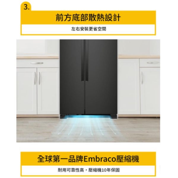 【聊聊再折】惠而浦 Whirlpool 740公升 對開門冰箱 WRS315SNHB 惠而浦 Whirlpool 740公升 對開門冰箱 WRS315SNHB