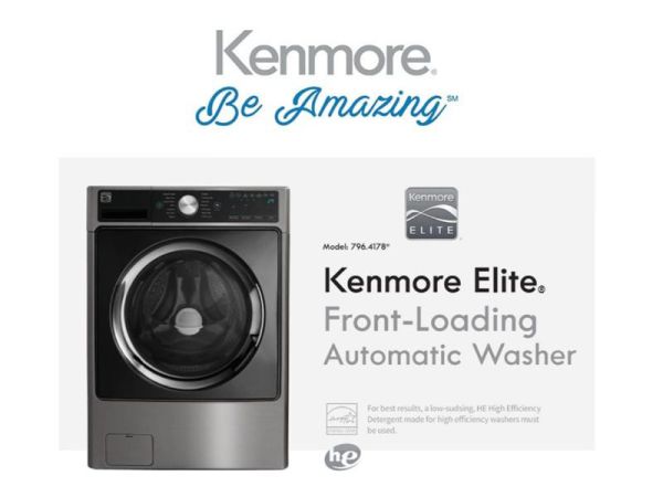 【聊聊再折】Kenmore 楷模 15KG 滾筒洗衣機 曜石灰 41783 Kenmore 楷模, 15KG 滾筒洗衣機 曜石灰 ,41783